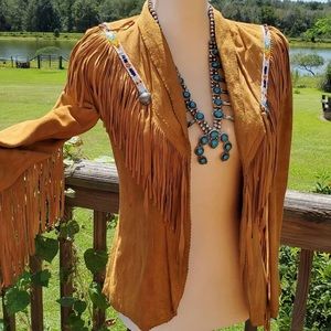 ⭐️🤠  STUNNING VINTAGE⭐️🤠 CHAR AND SHER JACKET (Please see note on sizing.)